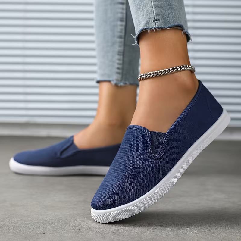 Women's Comfortable Lightweight Loafers – Elegant Flat Walking Shoes for Casual & Everyday Wear