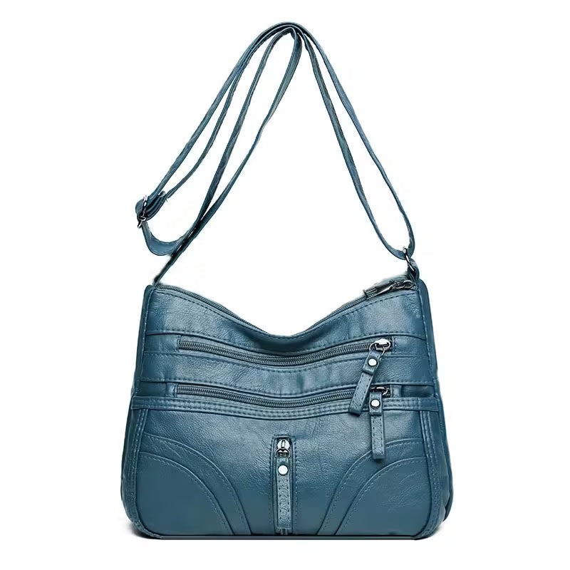 🔥 FLASH SALE: 50% OFF! ✨Women's Leather Crossbody Bag – Versatile Multi-Function Purse for Everyday Use