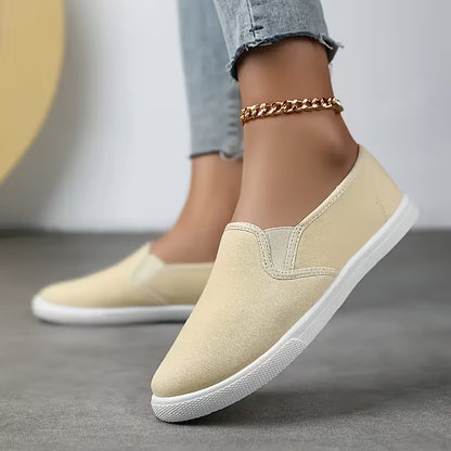 Women's Comfortable Lightweight Loafers – Elegant Flat Walking Shoes for Casual & Everyday Wear