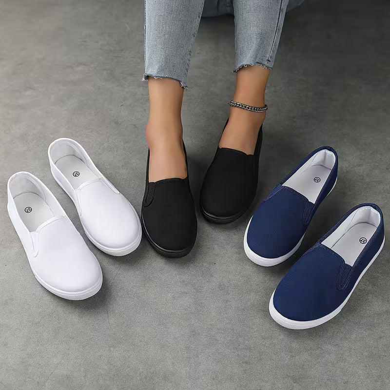 Women's Comfortable Lightweight Loafers – Elegant Flat Walking Shoes for Casual & Everyday Wear