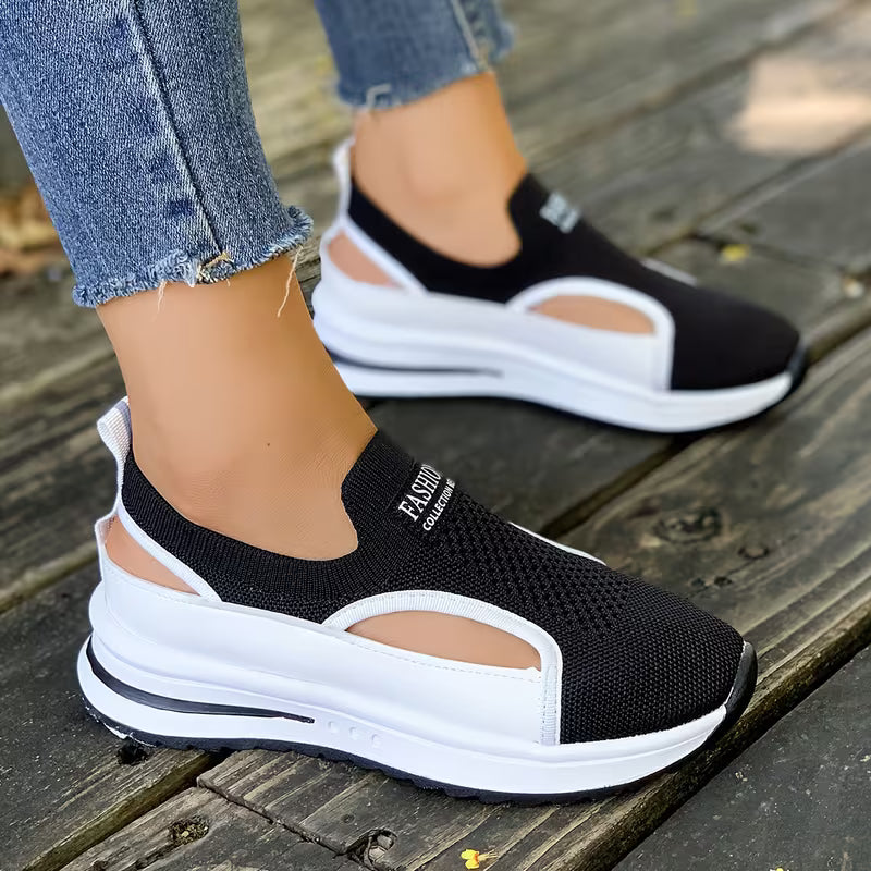 Women's Breathable Mesh Sport Sandals – Lightweight Casual Summer Shoes