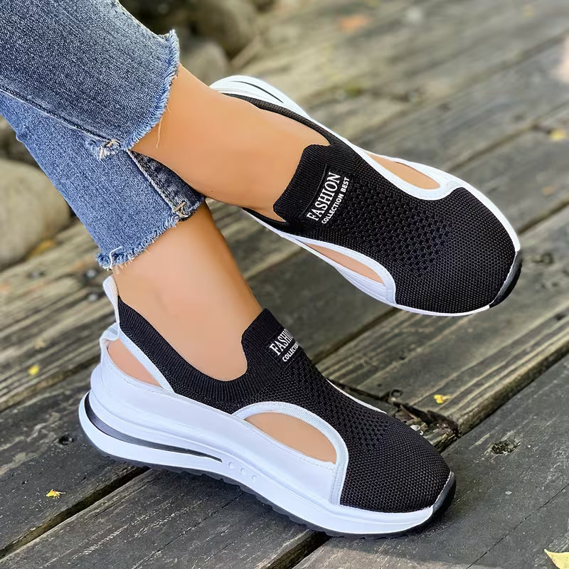 Women's Breathable Mesh Sport Sandals – Lightweight Casual Summer Shoes