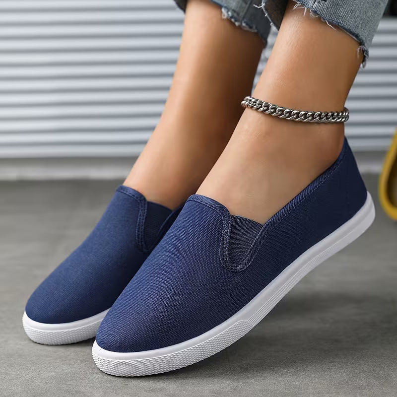 Women's Comfortable Lightweight Loafers – Elegant Flat Walking Shoes for Casual & Everyday Wear
