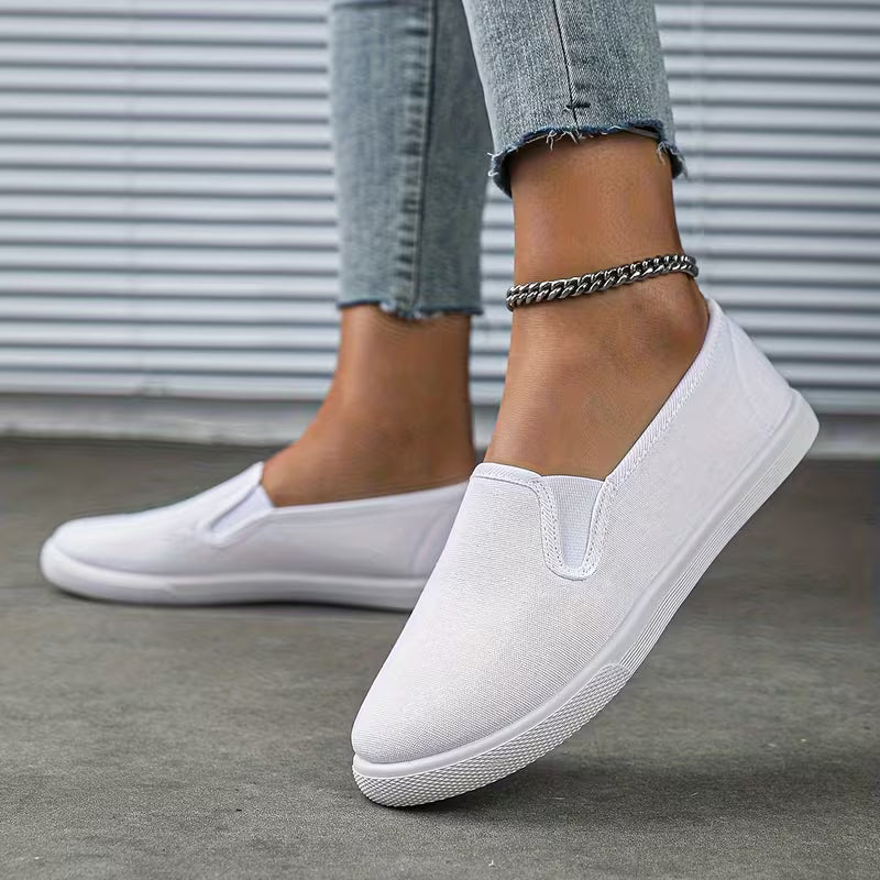 Women's Comfortable Lightweight Loafers – Elegant Flat Walking Shoes for Casual & Everyday Wear