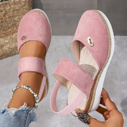 🔥Best Seller-Last Day Sale 60% OFF🔥Women's Comfortable Wedge Sandals – Elegant Thick-Sole Casual Shoes