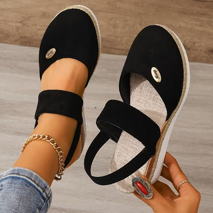 🔥Best Seller-Last Day Sale 60% OFF🔥Women's Comfortable Wedge Sandals – Elegant Thick-Sole Casual Shoes